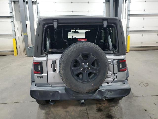 1C4HJXDN2KW624610 - 2019 JEEP WRANGLER U SPORT Gümüş fotoğraf 6