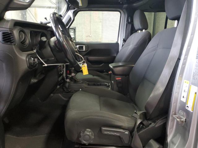 1C4HJXDN2KW624610 - 2019 JEEP WRANGLER U SPORT Gümüş fotoğraf 7