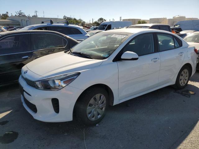 3KPA24AD8LE294878 - 2020 KIA RIO LX WHITE photo 1