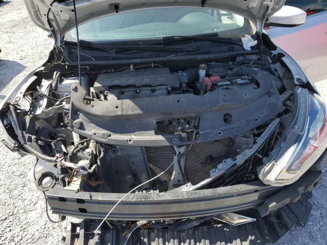3N1AB7AP9HY265247 - 2017 NISSAN SENTRA S SILVER photo 11