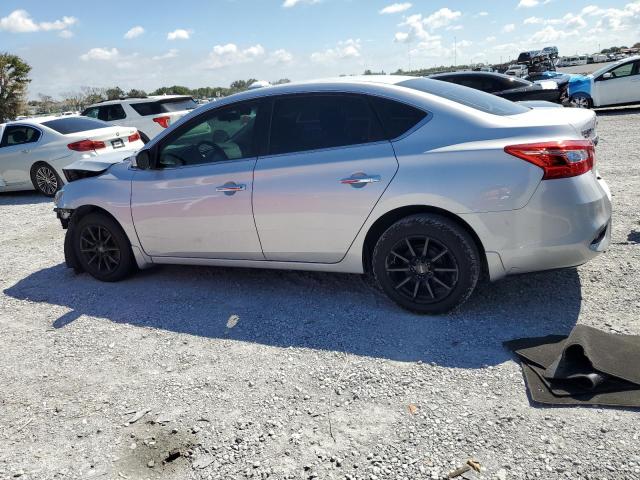 3N1AB7AP9HY265247 - 2017 NISSAN SENTRA S SILVER photo 2