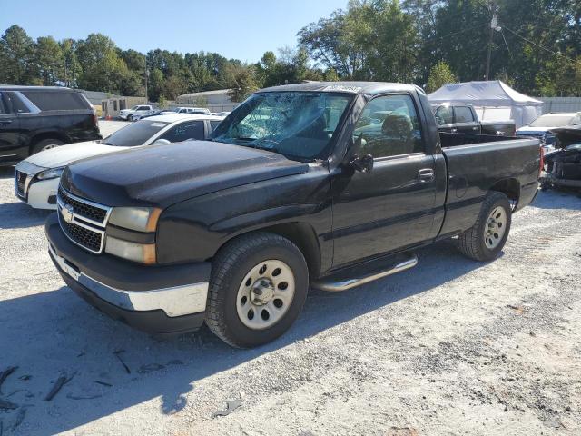 1GCEC14XX7Z194293 - 2007 CHEVROLET SILVERADO C1500 CLASSIC BLACK photo 1