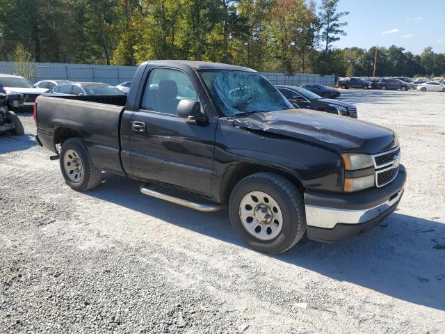 1GCEC14XX7Z194293 - 2007 CHEVROLET SILVERADO C1500 CLASSIC BLACK photo 4