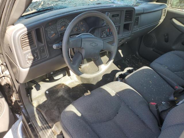 1GCEC14XX7Z194293 - 2007 CHEVROLET SILVERADO C1500 CLASSIC BLACK photo 8