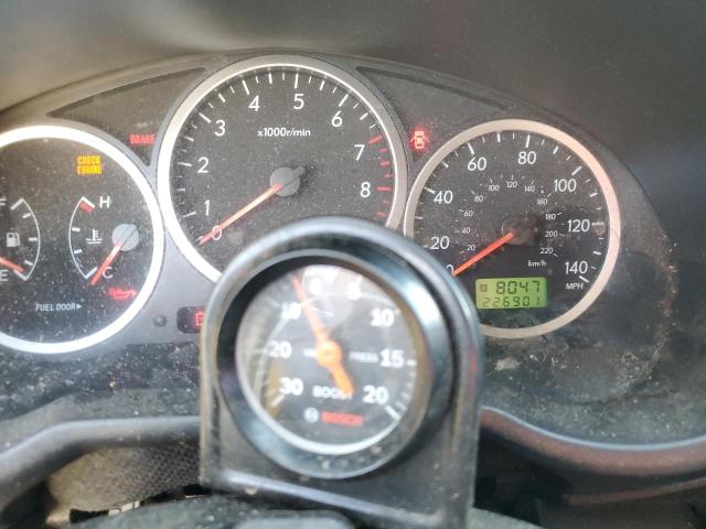 JF1GG29675G807097 - 2005 SUBARU IMPREZA WRX WHITE photo 9