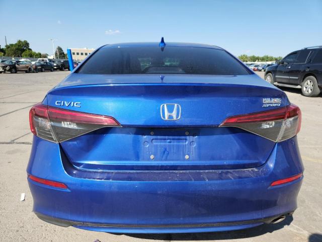 2HGFE2F57RH528199 - 2024 HONDA CIVIC SPORT 蓝色 照片 6