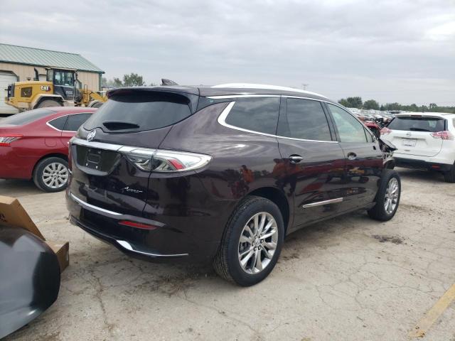 5GAEVCKW9PJ153881 - 2023 BUICK ENCLAVE AVENIR BURGUNDY photo 3