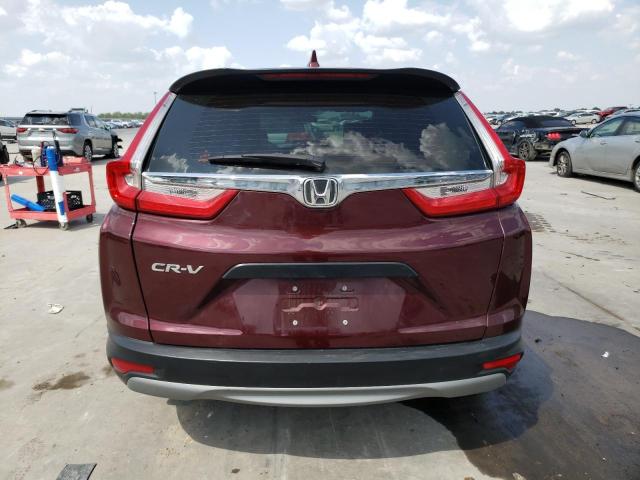 2HKRW5H33KH410329 - 2019 HONDA CR-V LX RED photo 6