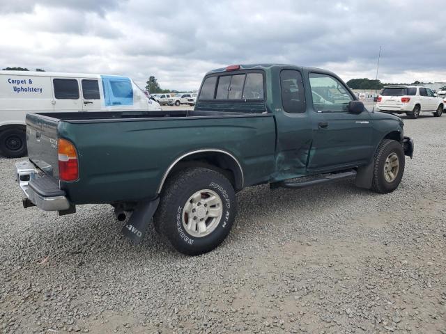 4TAWN72N2XZ572752 - 1999 TOYOTA TACOMA XTRACAB Zielony zdjęcie 3