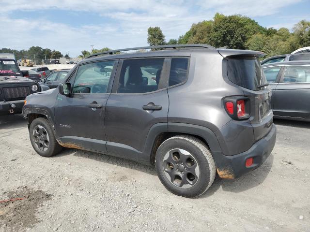 ZACCJAAB6HPF87097 - 2017 JEEP RENEGADE SPORT GRAY photo 2