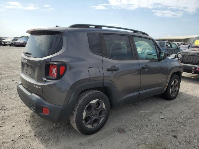 ZACCJAAB6HPF87097 - 2017 JEEP RENEGADE SPORT GRAY photo 3