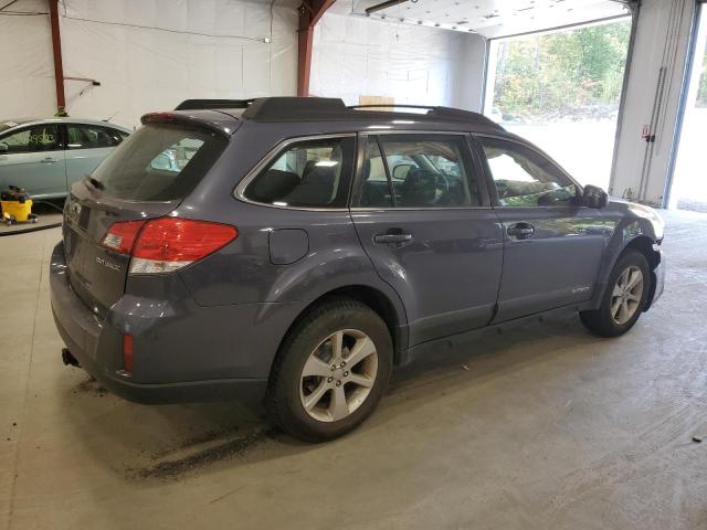 4S4BRCAC7E3235716 - 2014 SUBARU OUTBACK 2.5I BLUE photo 3