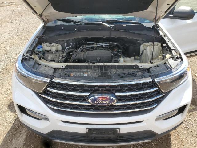 1FMSK8DH3MGA94000 - 2021 FORD EXPLORER XLT Beyaz fotoğraf 12