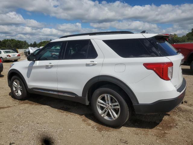 1FMSK8DH3MGA94000 - 2021 FORD EXPLORER XLT Beyaz fotoğraf 2