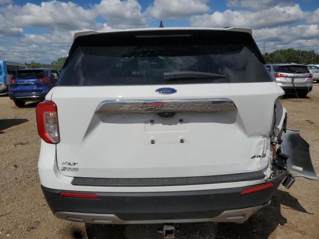 1FMSK8DH3MGA94000 - 2021 FORD EXPLORER XLT Beyaz fotoğraf 6