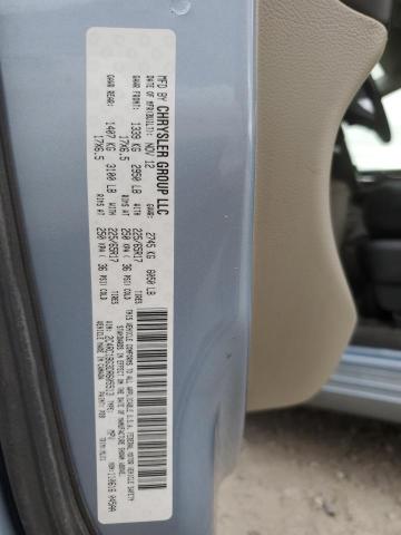 2C4RC1BG3DR605513 - 2013 CHRYSLER TOWN & COU TOURING 蓝色 照片 13