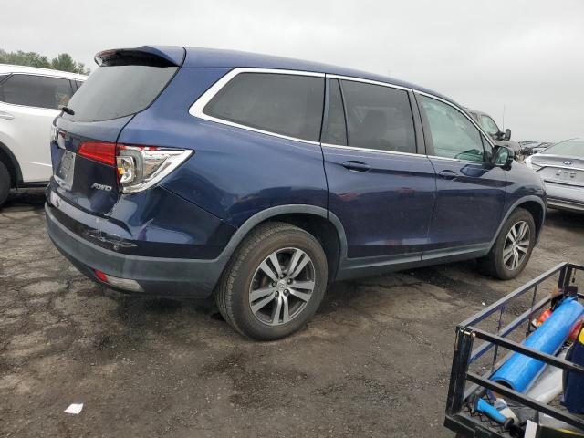 5FNYF6H86HB018708 - 2017 HONDA PILOT EXL BLUE photo 3