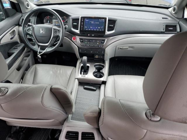 5FNYF6H86HB018708 - 2017 HONDA PILOT EXL BLUE photo 8