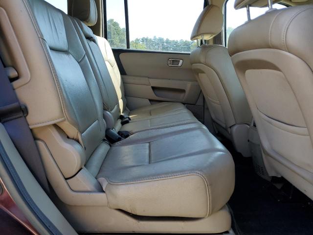 5FNYF4H53CB071160 - 2012 HONDA PILOT EXL BURGUNDY photo 11