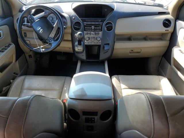 5FNYF4H53CB071160 - 2012 HONDA PILOT EXL BURGUNDY photo 8