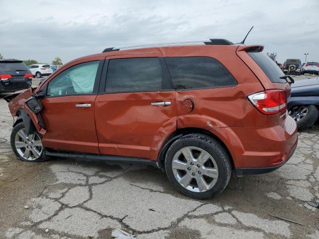 3C4PDCDG1ET117642 - 2014 DODGE JOURNEY LIMITED ORANGE photo 2