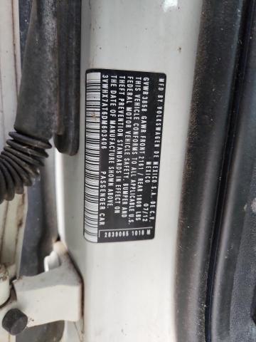 3VWHX7AT6DM603406 - 2013 VOLKSWAGEN BEETLE Білий фото 12