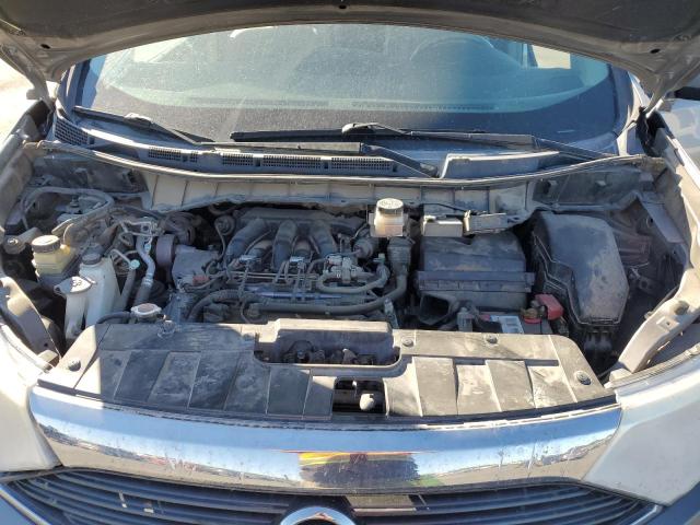 JN8AE2KP5D9069977 - 2013 NISSAN QUEST S ვერცხლისფერი ფოტო 12