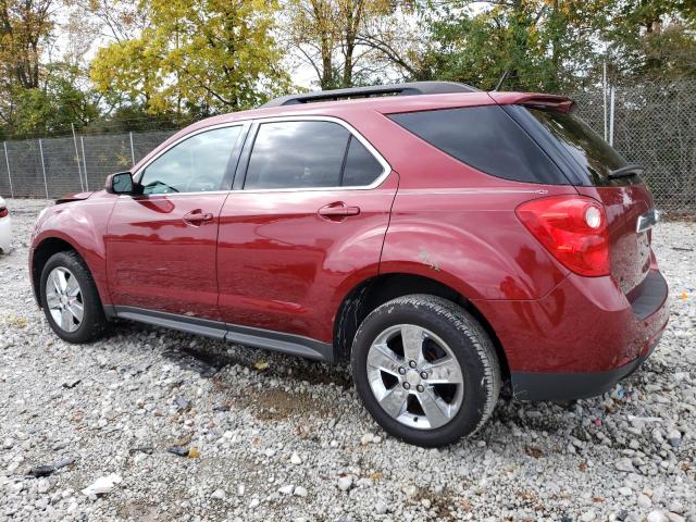 2GNALPEK7C6228305 - 2012 CHEVROLET EQUINOX LT RED photo 2