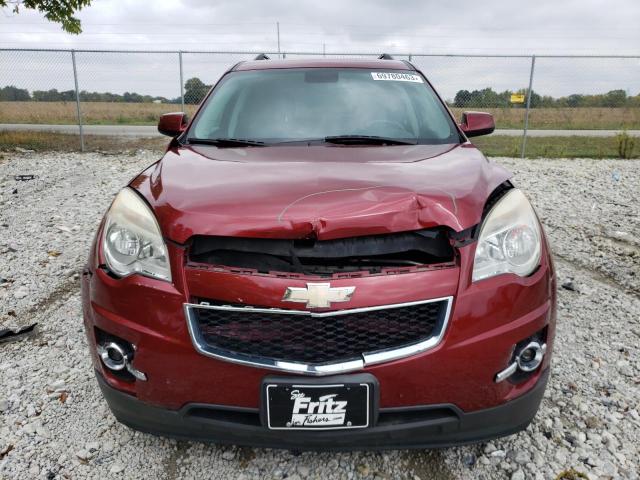 2GNALPEK7C6228305 - 2012 CHEVROLET EQUINOX LT RED photo 5