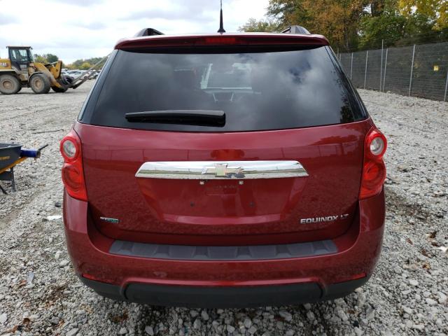 2GNALPEK7C6228305 - 2012 CHEVROLET EQUINOX LT RED photo 6