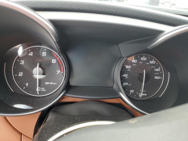 ZARFAEDN7J7589282 - 2018 ALFA ROMEO GIULIA Q4 წითელი ფოტო 9