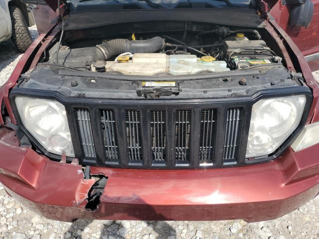1J8GN28K99W524171 - 2009 JEEP LIBERTY SPORT RED photo 11