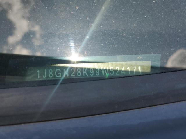 1J8GN28K99W524171 - 2009 JEEP LIBERTY SPORT RED photo 12