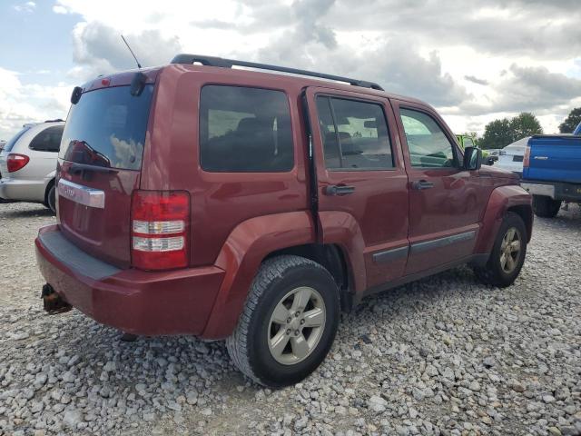 1J8GN28K99W524171 - 2009 JEEP LIBERTY SPORT RED photo 3