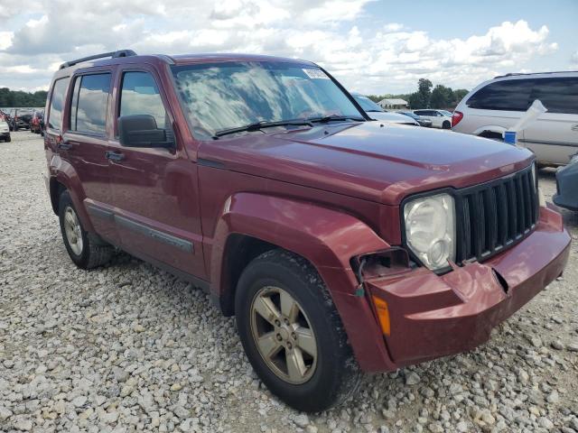 1J8GN28K99W524171 - 2009 JEEP LIBERTY SPORT RED photo 4