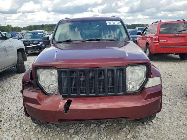 1J8GN28K99W524171 - 2009 JEEP LIBERTY SPORT RED photo 5