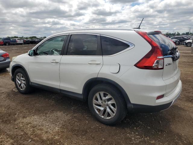 5J6RM4H75FL119314 - 2015 HONDA CR-V EXL WHITE photo 2