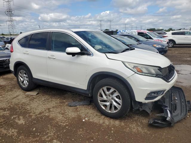 5J6RM4H75FL119314 - 2015 HONDA CR-V EXL WHITE photo 4