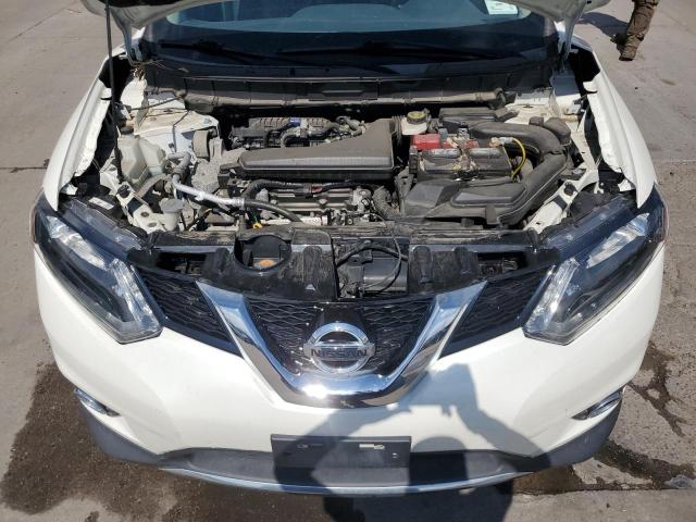 KNMAT2MV1GP727341 - 2016 NISSAN ROGUE S WHITE photo 12