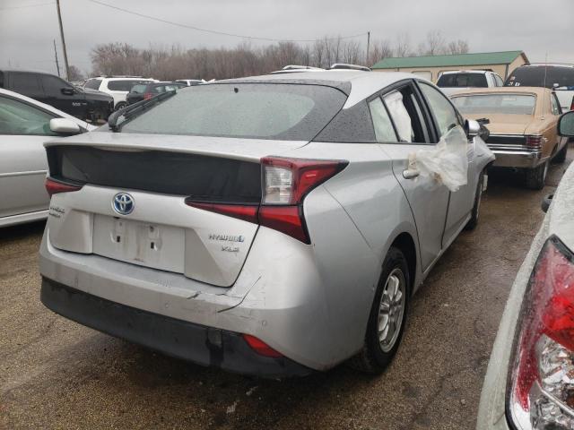 JTDL9RFU1L3019211 - 2020 TOYOTA PRIUS LE SILVER photo 3