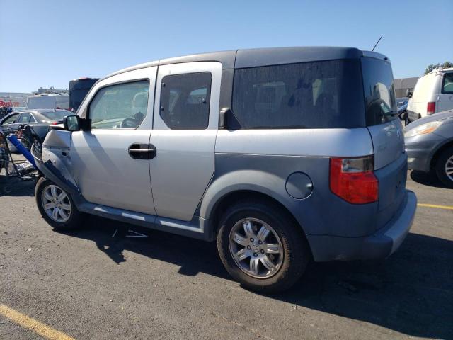 5J6YH186X6L007842 - 2006 HONDA ELEMENT EX SILVER photo 2