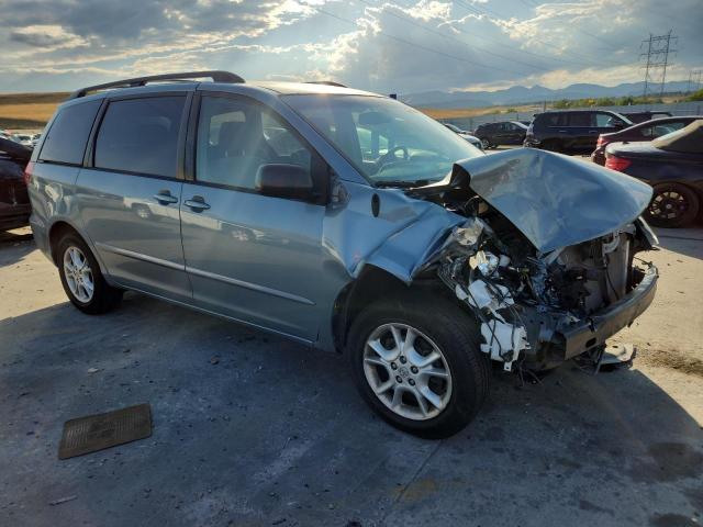 5TDBA23C56S065357 - 2006 TOYOTA SIENNA LE BLUE photo 4