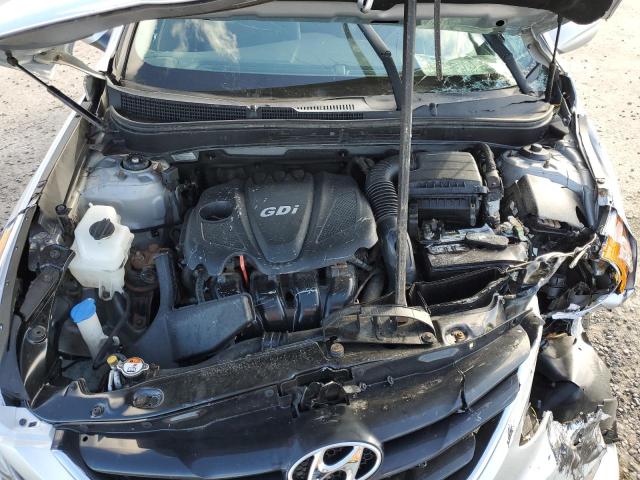 5NPEB4AC9CH444971 - 2012 HYUNDAI SONATA GLS SILVER photo 11