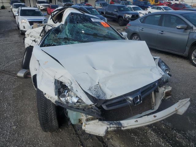 1HGCM56715A138734 - 2005 HONDA ACCORD EX WHITE photo 5