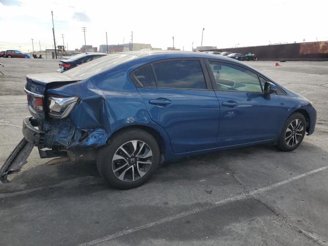 19XFB2F97DE256655 - 2013 HONDA CIVIC EXL BLUE photo 3