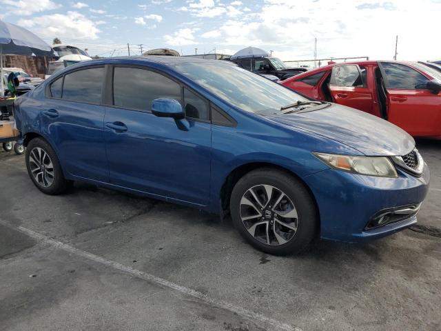 19XFB2F97DE256655 - 2013 HONDA CIVIC EXL BLUE photo 4