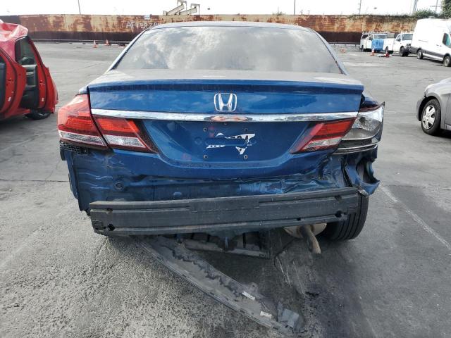 19XFB2F97DE256655 - 2013 HONDA CIVIC EXL BLUE photo 6