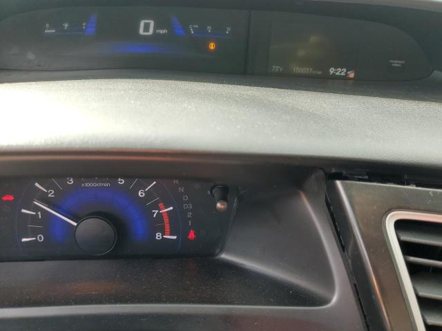 19XFB2F97DE256655 - 2013 HONDA CIVIC EXL BLUE photo 9