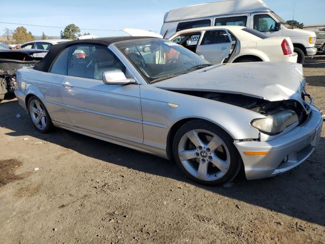 WBABW33484PL31488 - 2004 BMW 325 CI SILVER photo 4