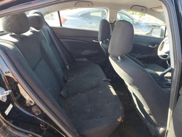 2HGFB2F57DH549751 - 2013 HONDA CIVIC LX BLACK photo 10